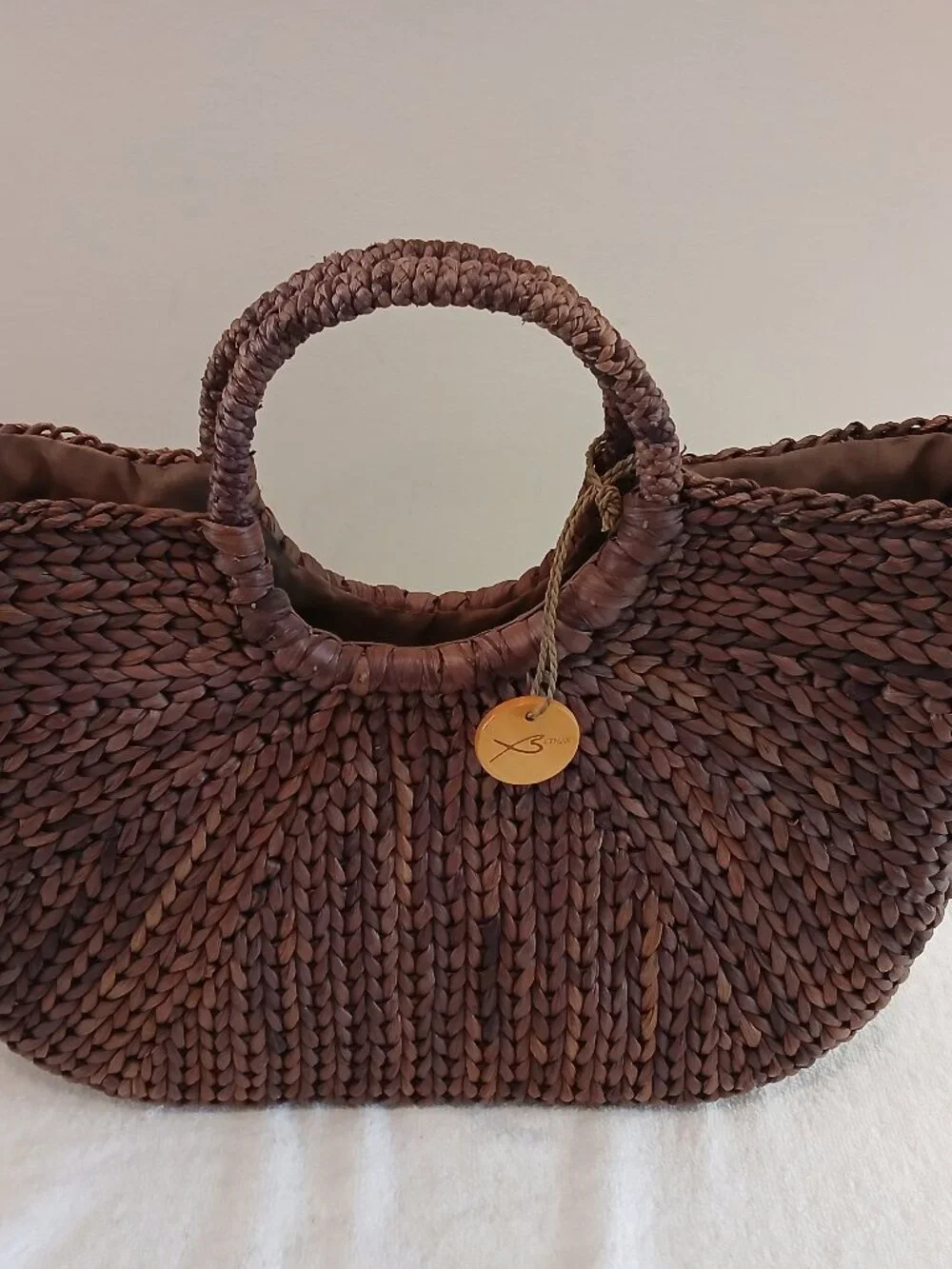 Betmar Wicker Bag by Betmar New York